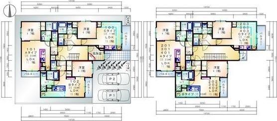  間取り図写真
