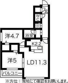 間取り図写真