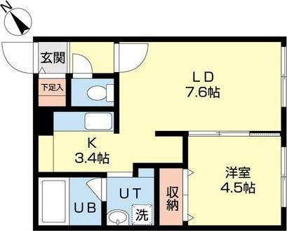  間取り図写真