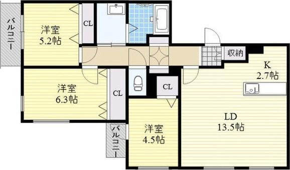  間取り図写真