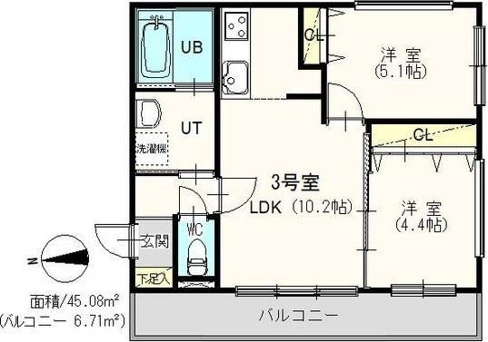  間取り図写真