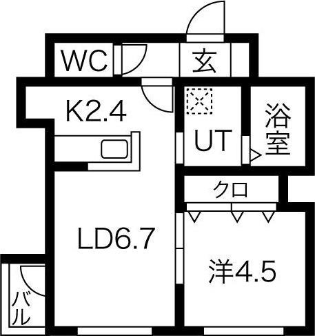 ヴェルデマンティス 間取り図画像