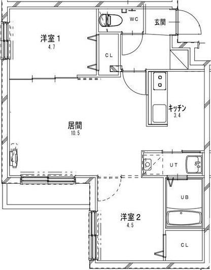  間取り図写真