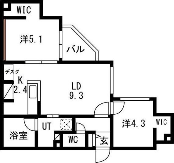  間取り図写真
