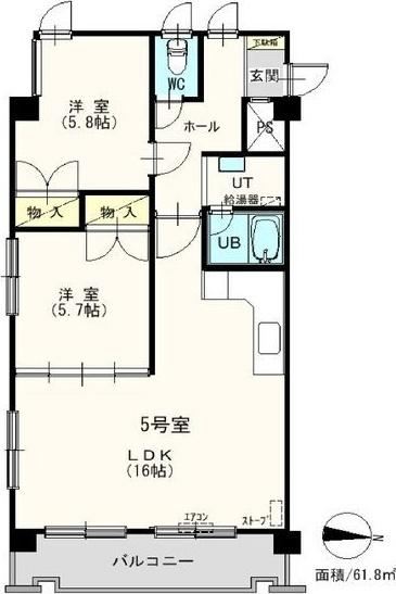  間取り図写真