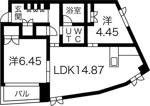 INFINITY22 間取り図画像