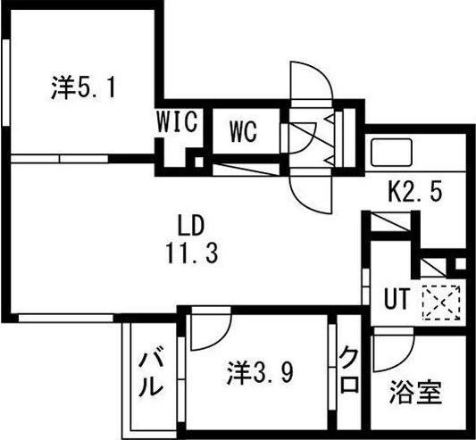 Terrace Sakura(テラスサクラ) 間取り図画像