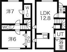 フレッサ 間取り図画像