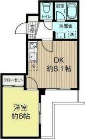 カピテーヌ円山 間取り図画像