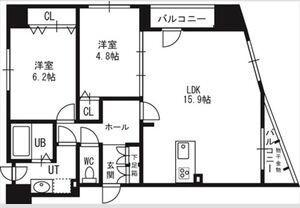 レジェンドコート琴似 間取り図画像
