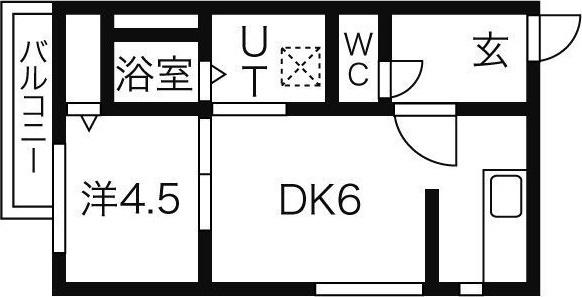 Vivace N4 間取り図画像