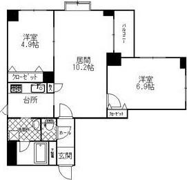 フジエール菊水 間取り図画像