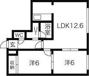 レスポールめぐみ（102） 間取り図画像