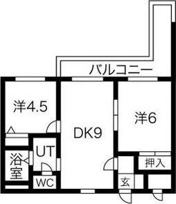 アムール南郷 間取り図画像