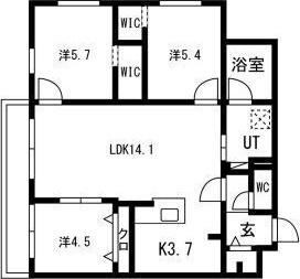 HIGH RESIDENCE YAMAHANA 間取り図画像