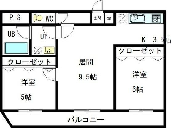 プレシャス23 間取り図画像