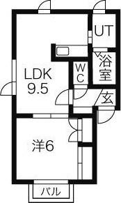 グランディール 間取り図画像