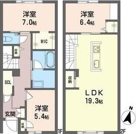 Shamaison W 間取り図画像