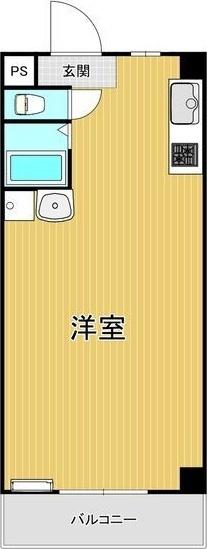 石橋ハイツI 間取り図画像
