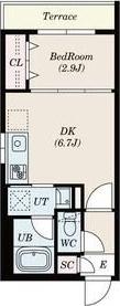 S-RESIDENCE北大前ascent 間取り図画像