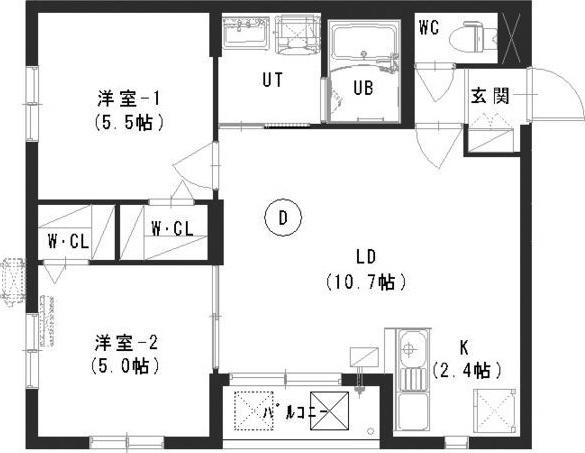 札幌市中央区南二十八条西マンション 間取り図画像