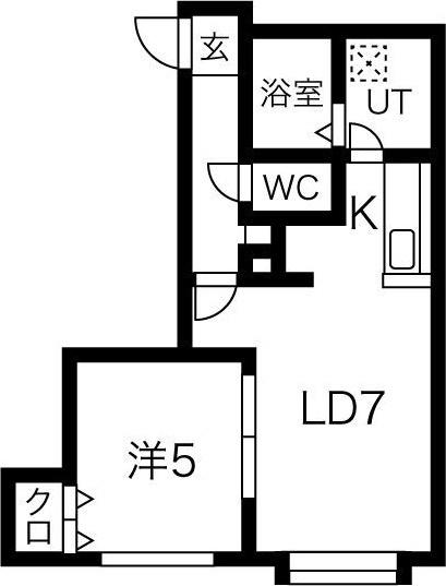 イーストスター東札幌 間取り図画像
