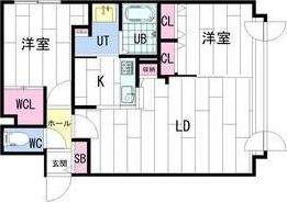 アルファスクエア南4西15 間取り図画像