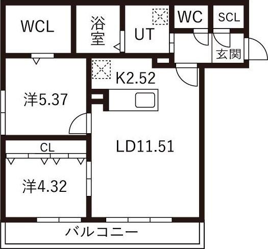 ガイアールS24 間取り図画像