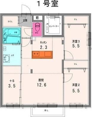 DIOGRACIA MIYANOMORI(ディオグラシア宮の森) 間取り図画像