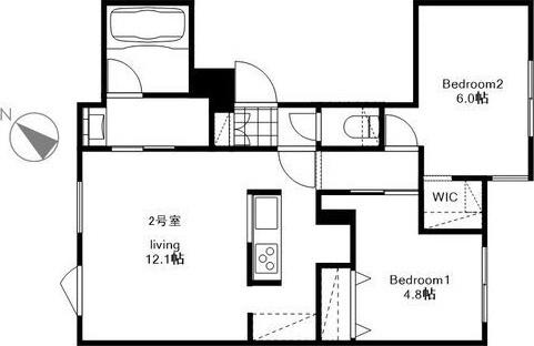 KAWAMURA BLD. 間取り図画像