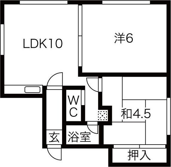 ホワイトレジデンス 間取り図画像