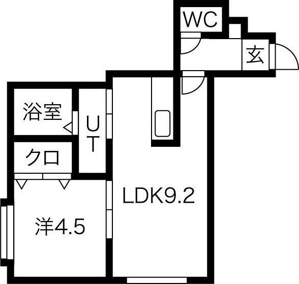 ノースカルム北32条 間取り図画像
