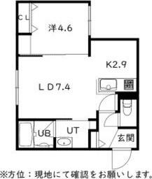 LINK　N19(リンクN19) 間取り図画像