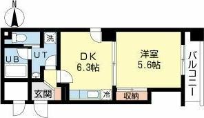 プロシード環状通東 間取り図画像