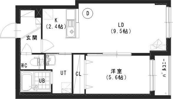 グランスター8 間取り図画像