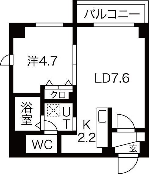 GARE89(ガレハチキュウ) 間取り図画像