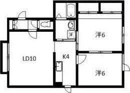 リバーサイド29B 間取り図画像