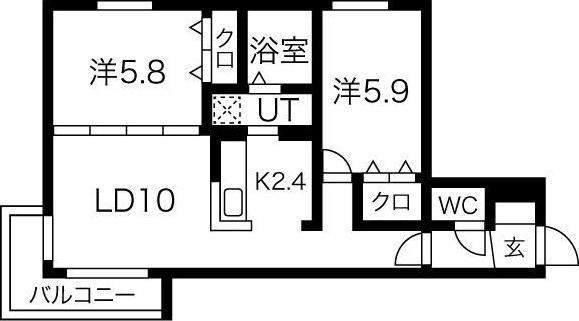 Four Seasons 福住(フォーシーズンフクズミ) 間取り図画像