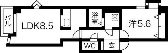 戸佐ビル 間取り図画像