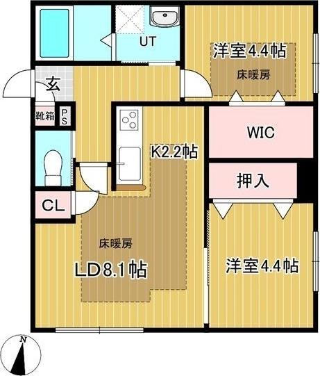 ビンゴファースト 間取り図画像