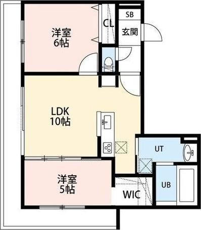 パルクヴィレN21 間取り図画像