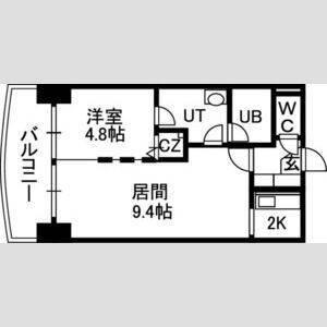 Carrera2.9（702） 間取り図画像