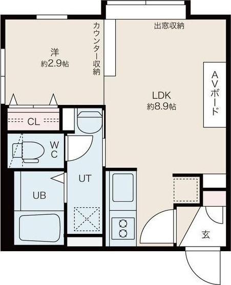 ムーンボー 間取り図画像