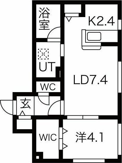 Arzu Shiroishi(アルズシロイシ) 間取り図画像