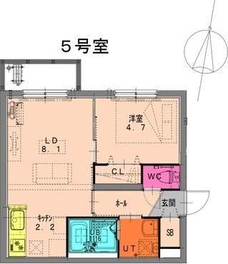 FAVORITE　NAKANOSHIMA(フェイバリト中の島) 間取り図画像