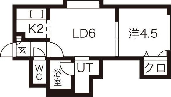 シャングリラ美園 間取り図画像