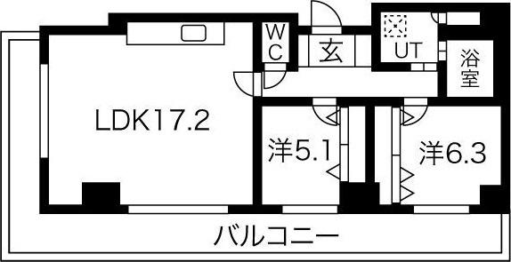 コンドー円山KIRARI 間取り図画像