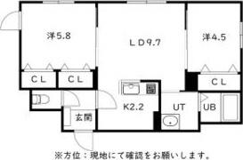 GRAN　BACH麻生(グランバッハ麻生) 間取り図画像