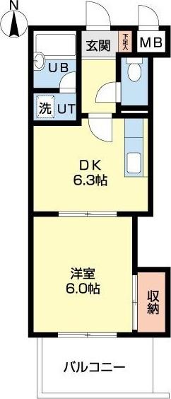 フィオーレセレスト 間取り図画像