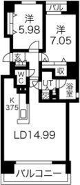 F141 間取り図画像